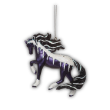 FROSTED BLACK MAGIC ORNAMENT